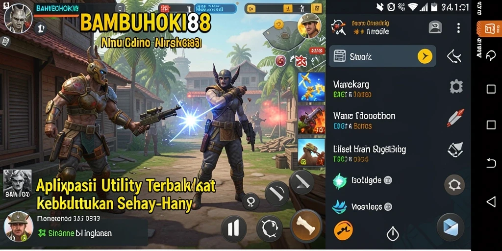 Tampilan antarmuka BAMBUHOKI88 yang user-friendly dan intuitif.