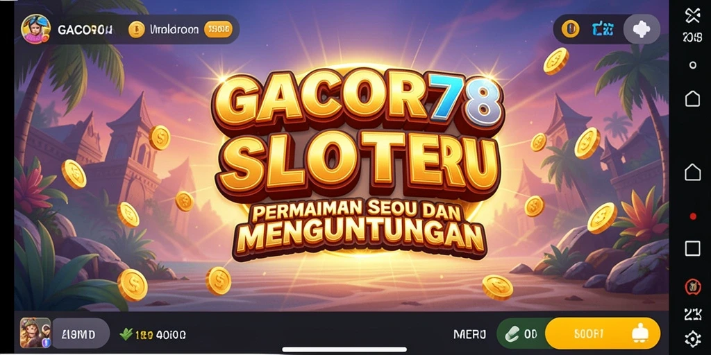 Tampilan gameplay slot GACOR78 dengan grafis menawan dan fitur menarik.