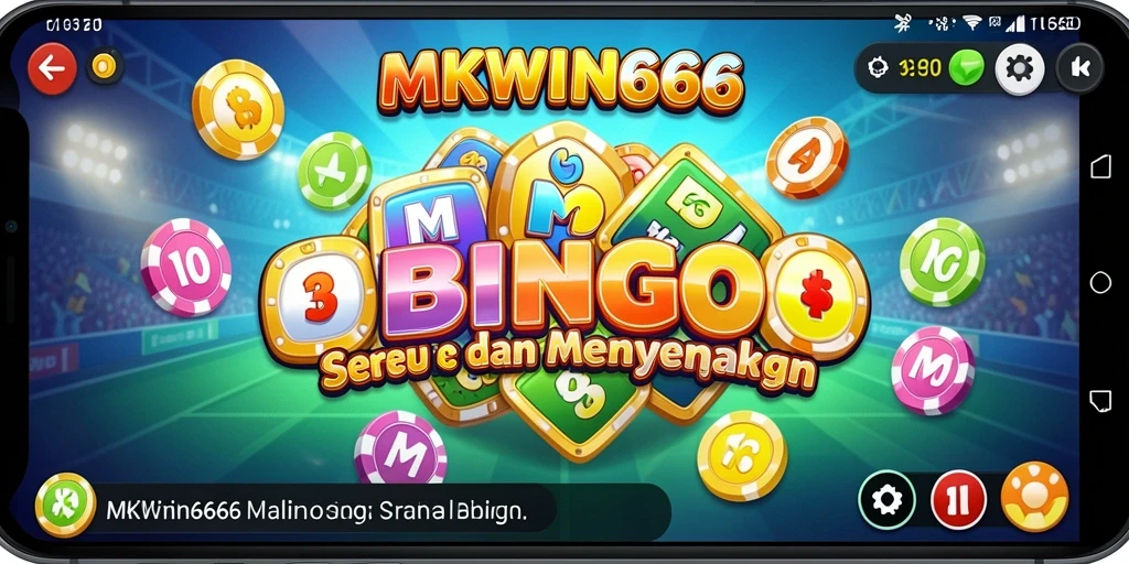 Gameplay Bingo seru di MKWIN666 yang menghibur setiap pemain.