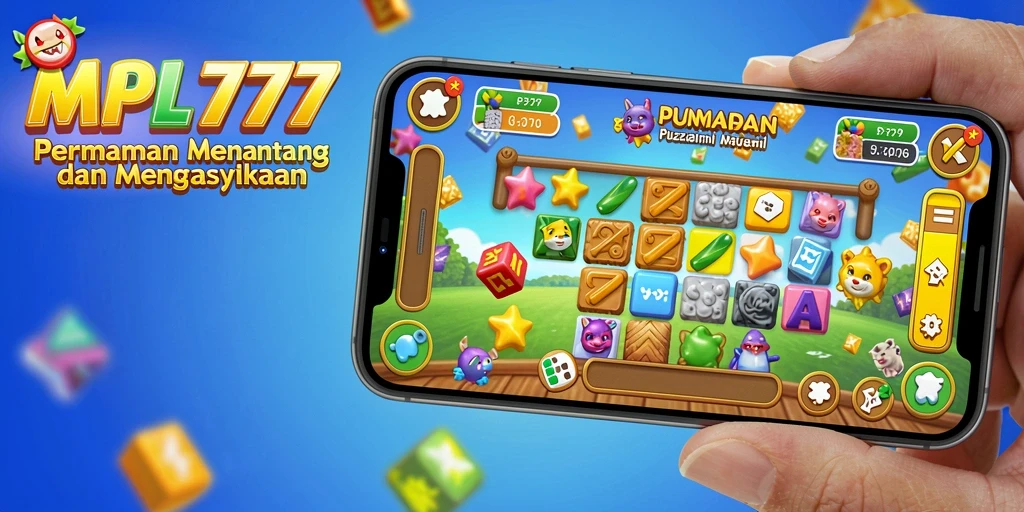 Tampilan menarik dari gameplay Puzzle MPL777.