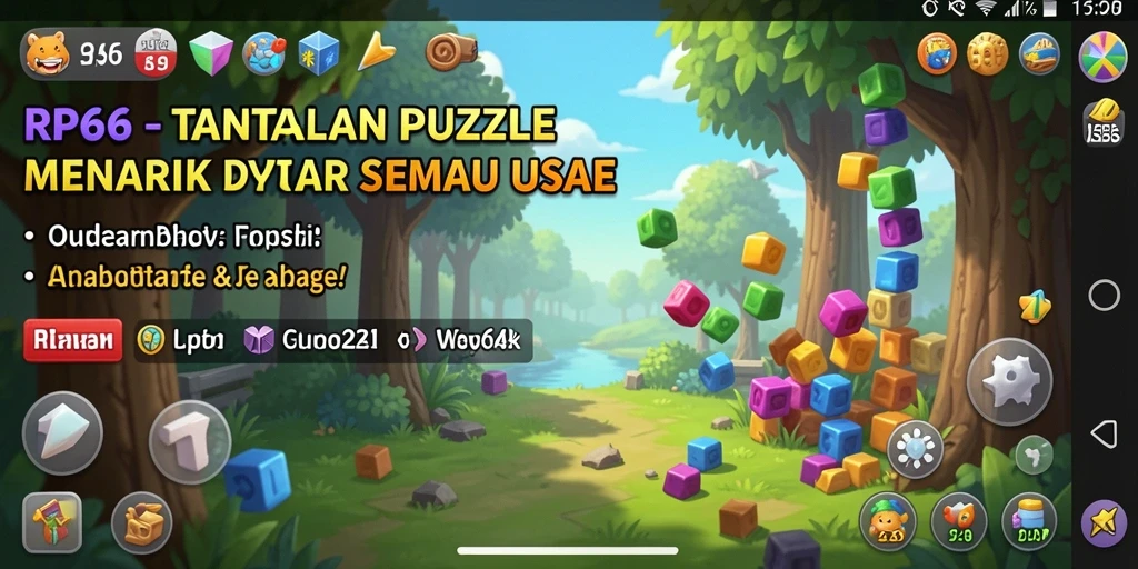 Screenshot gameplay RP66 yang menampilkan tantangan puzzle yang menarik.
