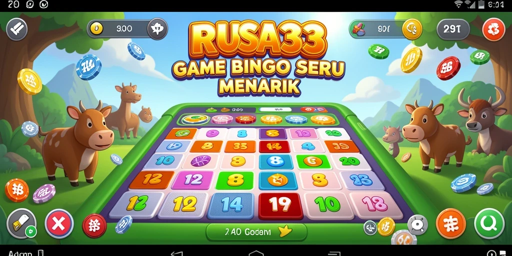 Tampilan gameplay seru dari RUSA33 yang penuh warna.
