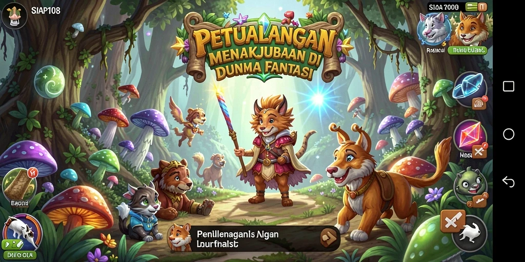 Gameplay petualangan mendebarkan dalam SIAP108 yang menantang.