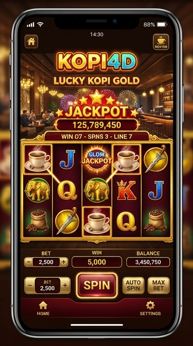 Screenshot dari halaman kategori aplikasi kopi4d yang rapi dan terorganisir.